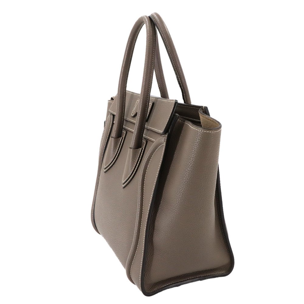 CELINE Brown Leather Bag - Picture 4 of 10